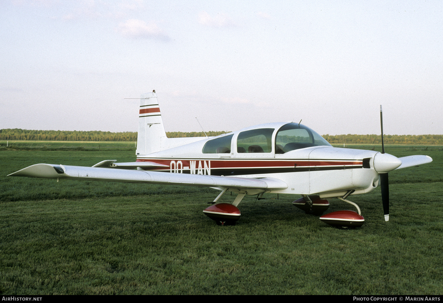 Aircraft Photo of OO-WAN | Grumman American AA-5 Traveler | AirHistory.net #572875