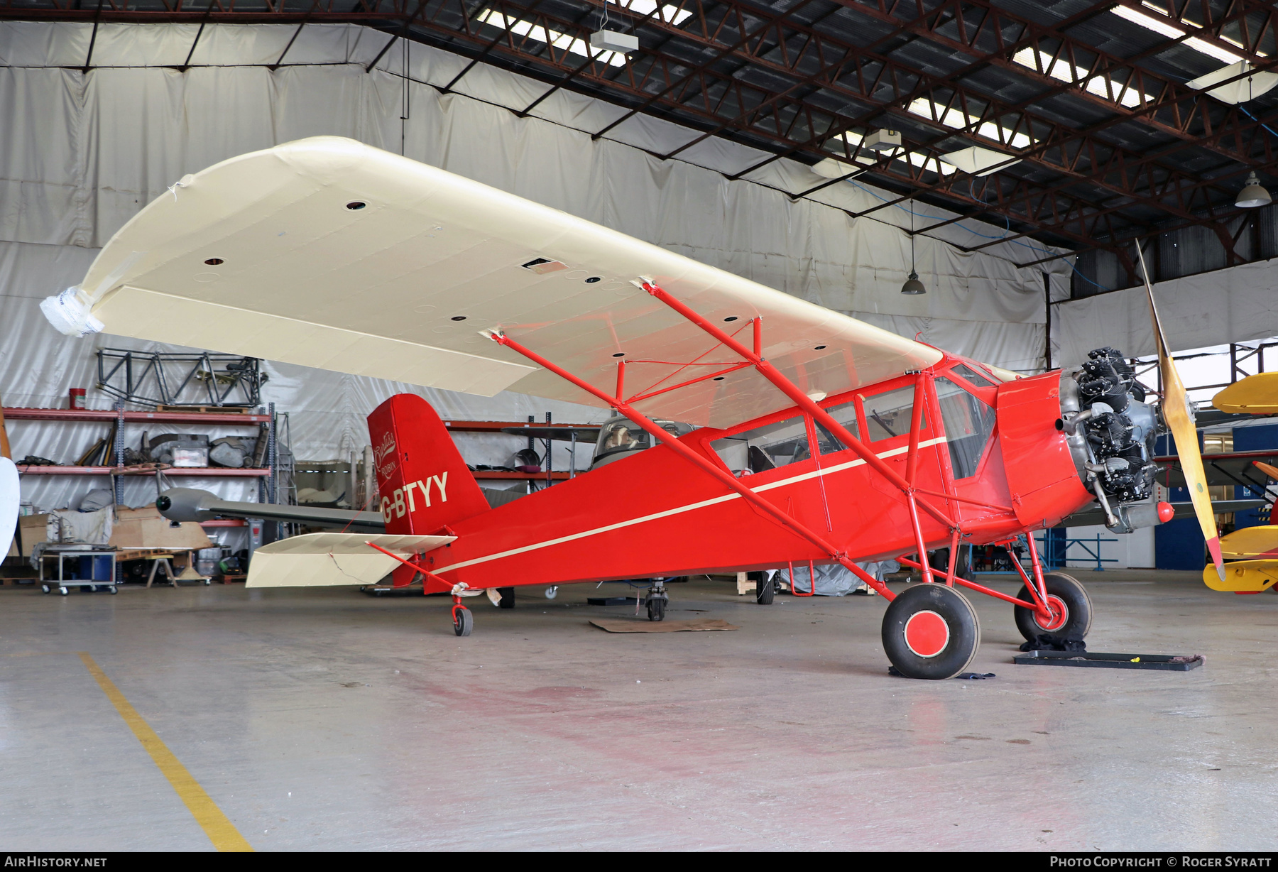 Aircraft Photo of G-BTYY | Curtiss C-2 Robin | AirHistory.net #572878