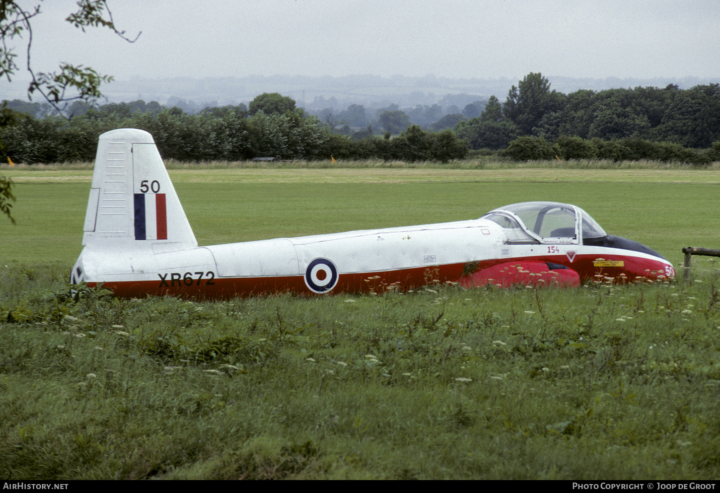 Aircraft Photo of XR672 | BAC 84 Jet Provost T4 | UK - Air Force | AirHistory.net #572887