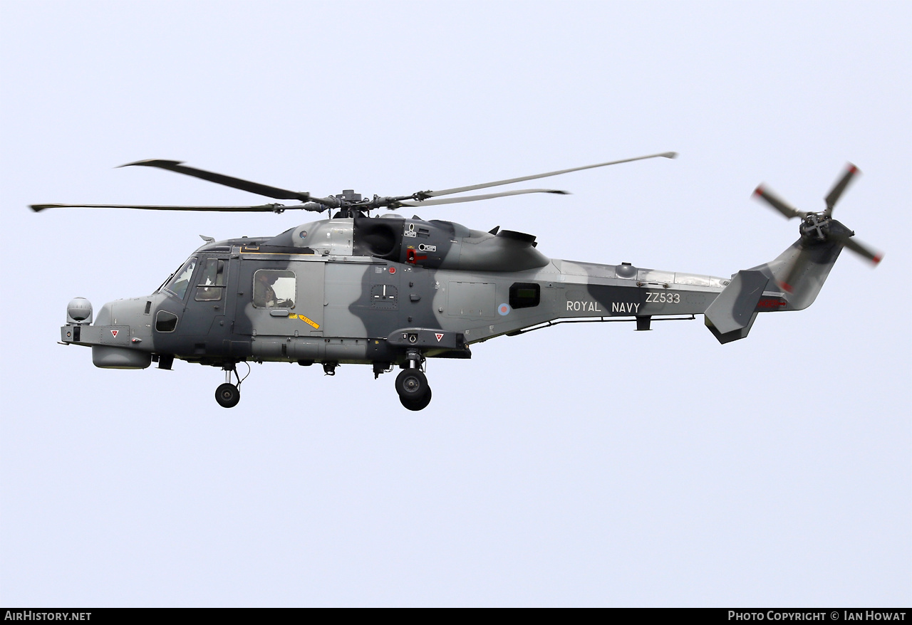 Aircraft Photo of ZZ533 | AgustaWestland AW-159 Wildcat HMA2 | UK - Navy | AirHistory.net #572889