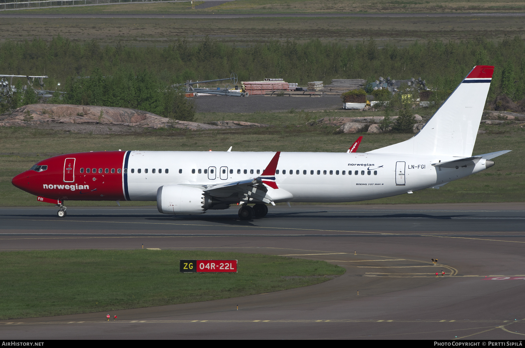 Aircraft Photo of LN-FGI | Boeing 737-8 Max 8 | Norwegian | AirHistory.net #572910