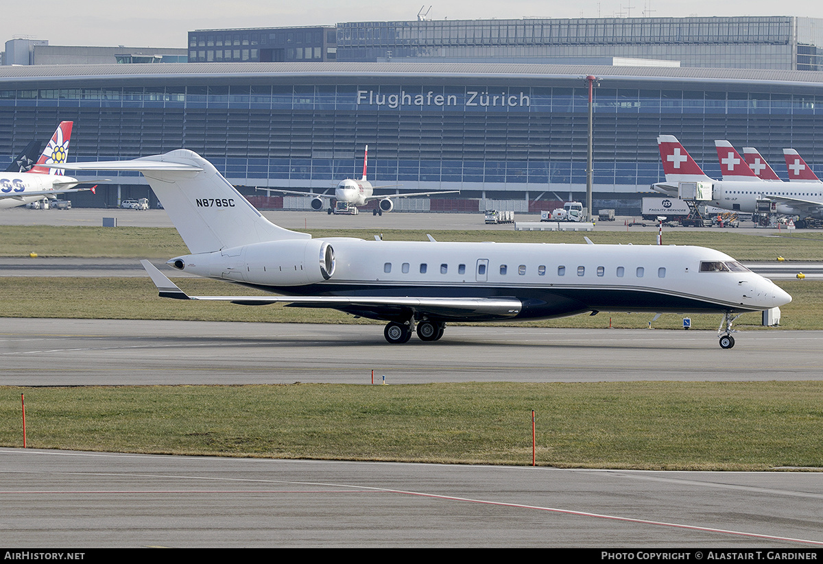 Aircraft Photo of N878SC | Bombardier Global 6000 (BD-700-1A10) | AirHistory.net #572934