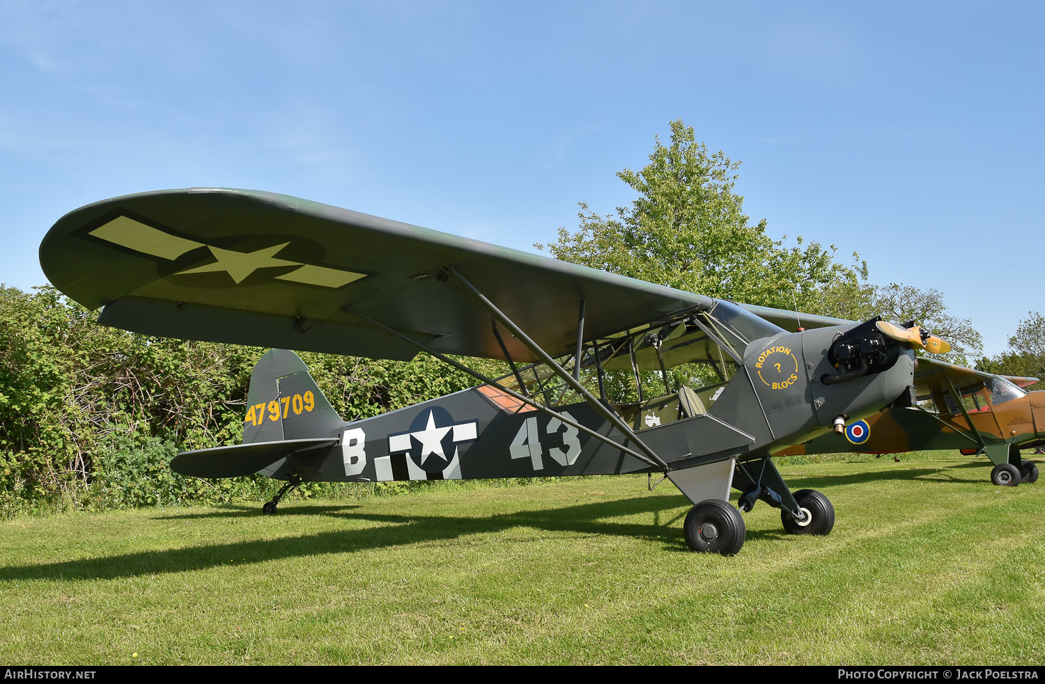 Aircraft Photo of N29EG / 44-79709 | Piper J-3C-65 Cub | USA - Army | AirHistory.net #572937