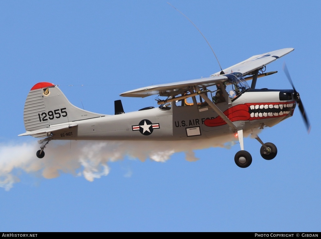 Aircraft Photo of EC-NQT / 12955 | Cessna O-1E Bird Dog | USA - Air Force | AirHistory.net #572940