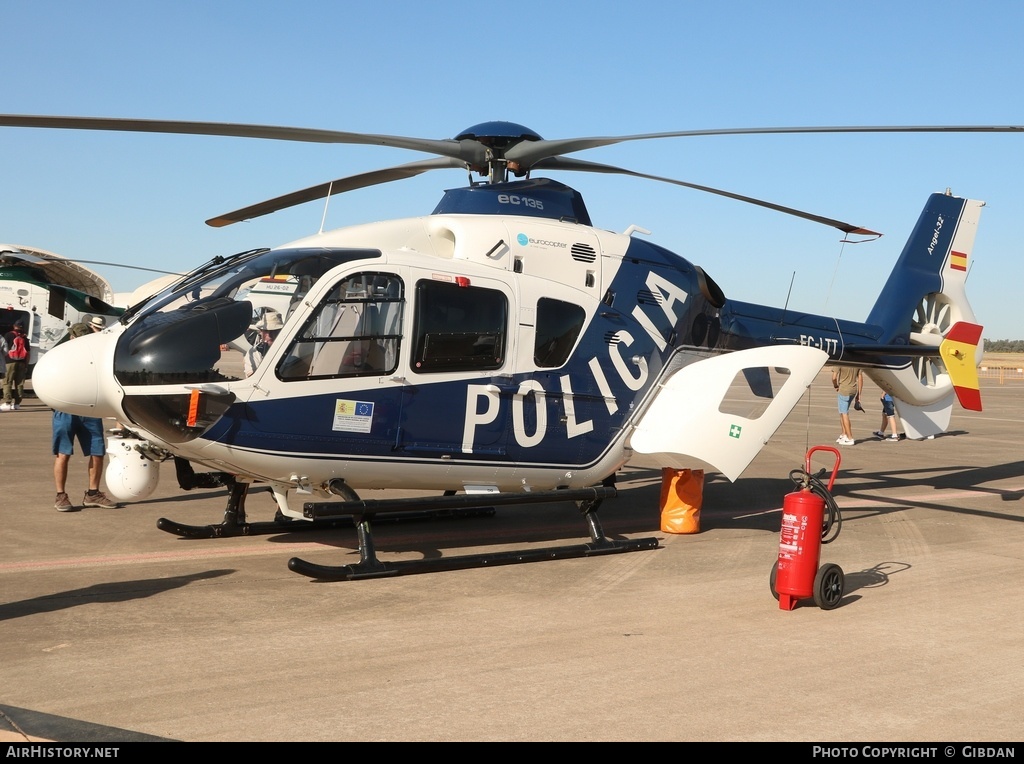 Aircraft Photo of EC-LTT | Eurocopter EC-135P-2+ | Policía | AirHistory.net #572948