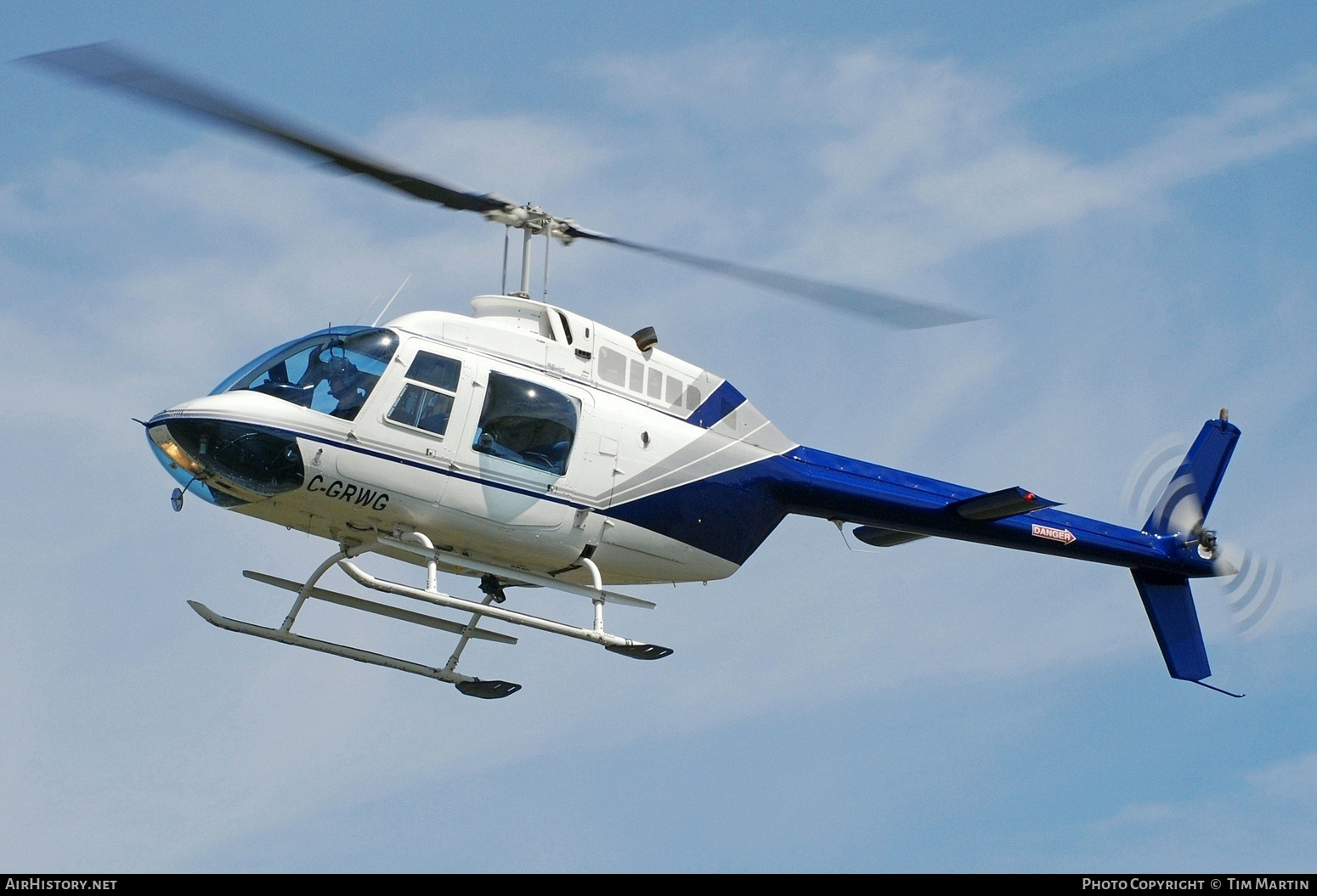 Aircraft Photo of C-GRWG | Bell 206B-3 JetRanger III | AirHistory.net #572992