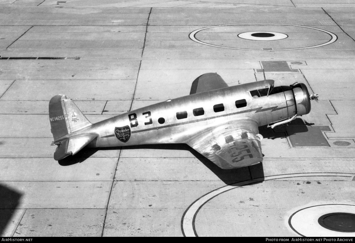 Aircraft Photo of NC14255 | Vultee V-1AD | Crusader Oil | AirHistory.net #572997