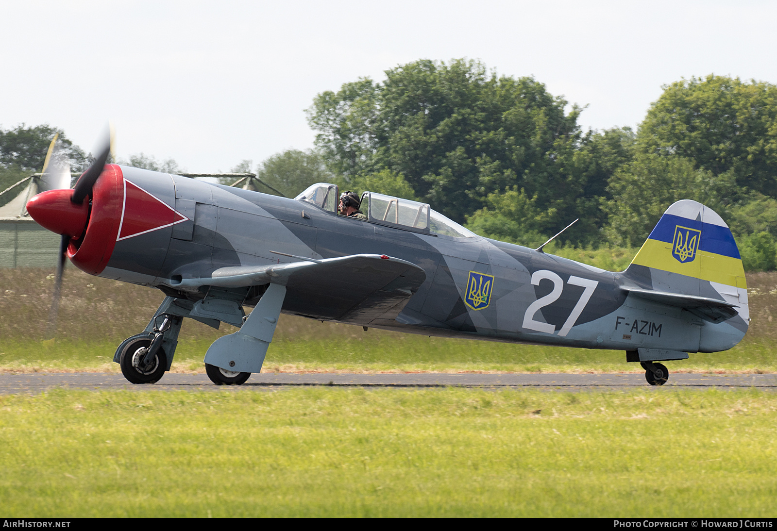 Aircraft Photo of F-AZIM / 27 white | Yakovlev Yak-3U | Ukraine - Air Force | AirHistory.net #573032