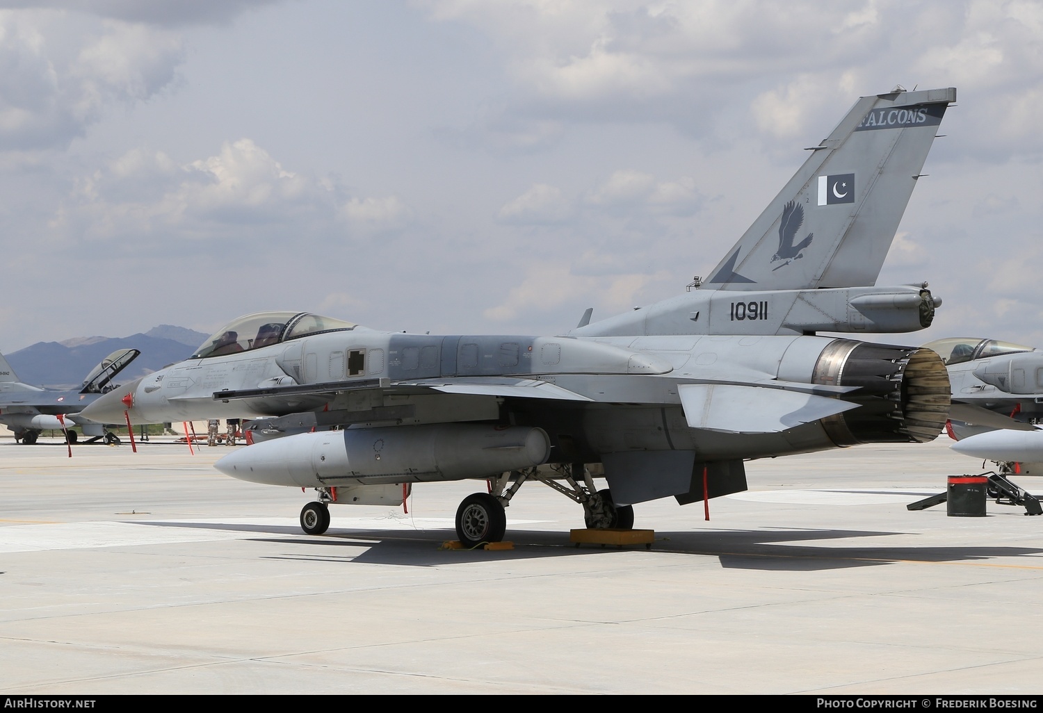 Aircraft Photo of 10911 | Lockheed Martin F-16C Fighting Falcon | Pakistan - Air Force | AirHistory.net #573049