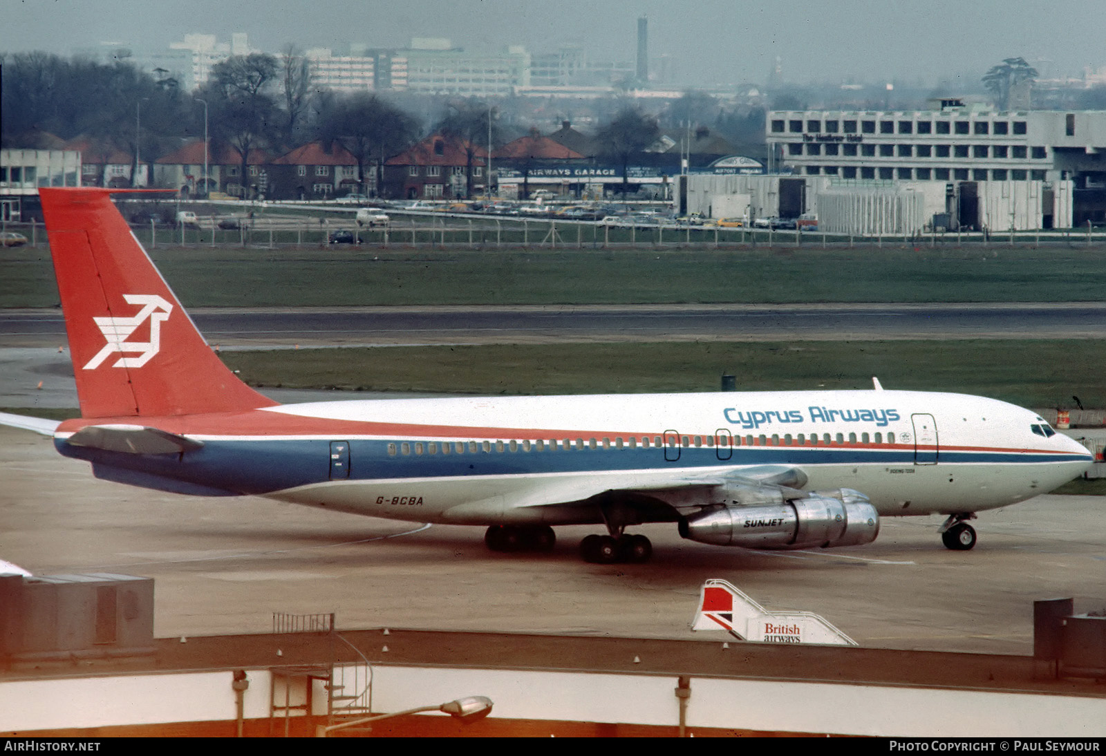 Aircraft Photo of G-BCBA | Boeing 720-023B | Cyprus Airways | AirHistory.net #573088