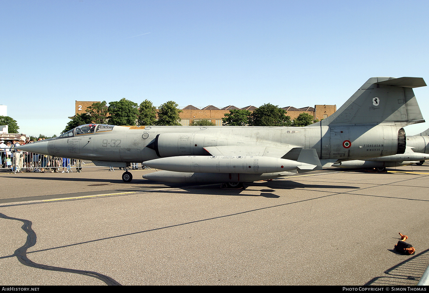 Aircraft Photo of MM6935 | Lockheed F-104S/ASA-M Starfighter | Italy - Air Force | AirHistory.net #573091