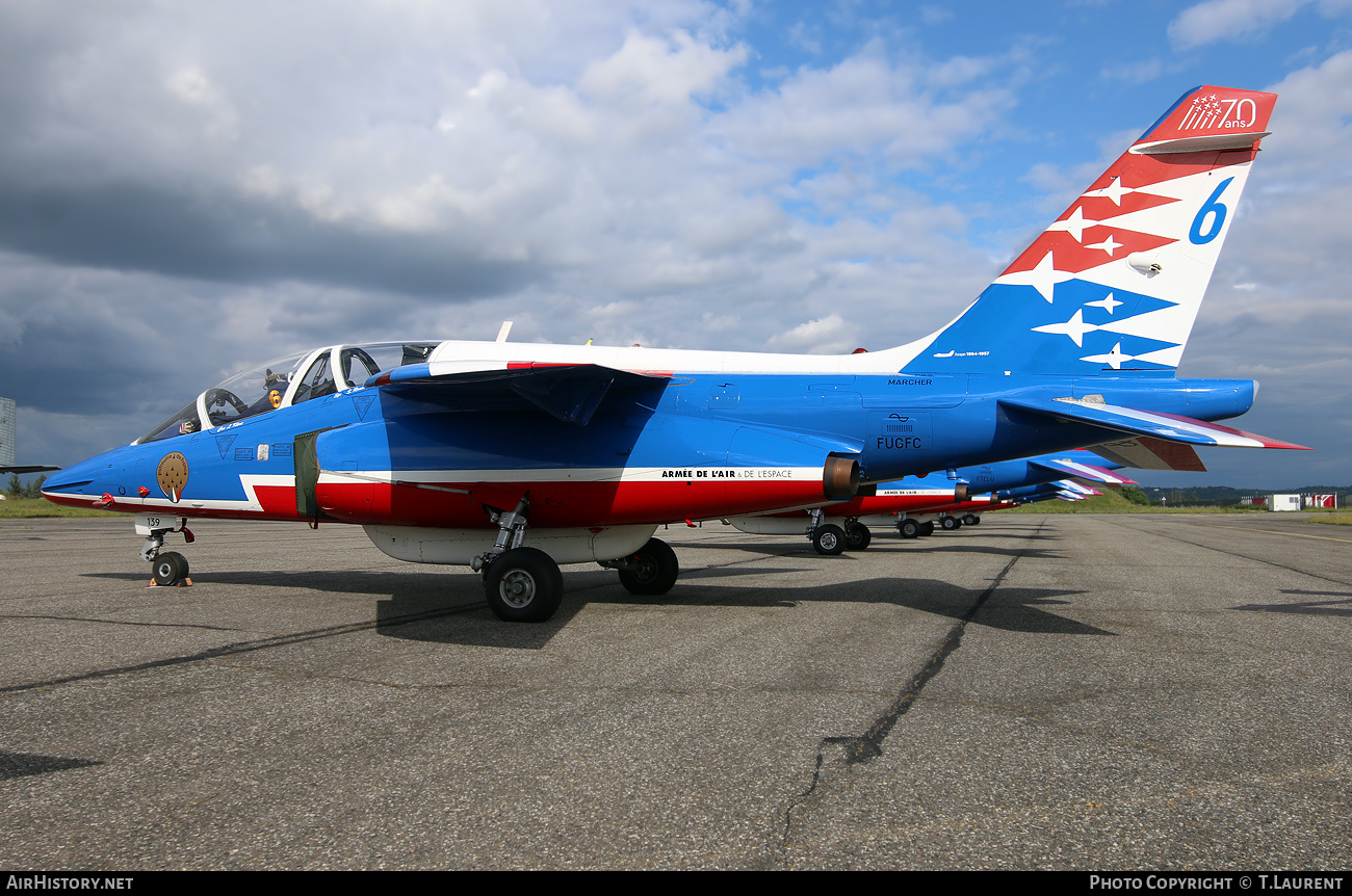 Aircraft Photo of E139 | Dassault-Dornier Alpha Jet E | France - Air Force | AirHistory.net #573102