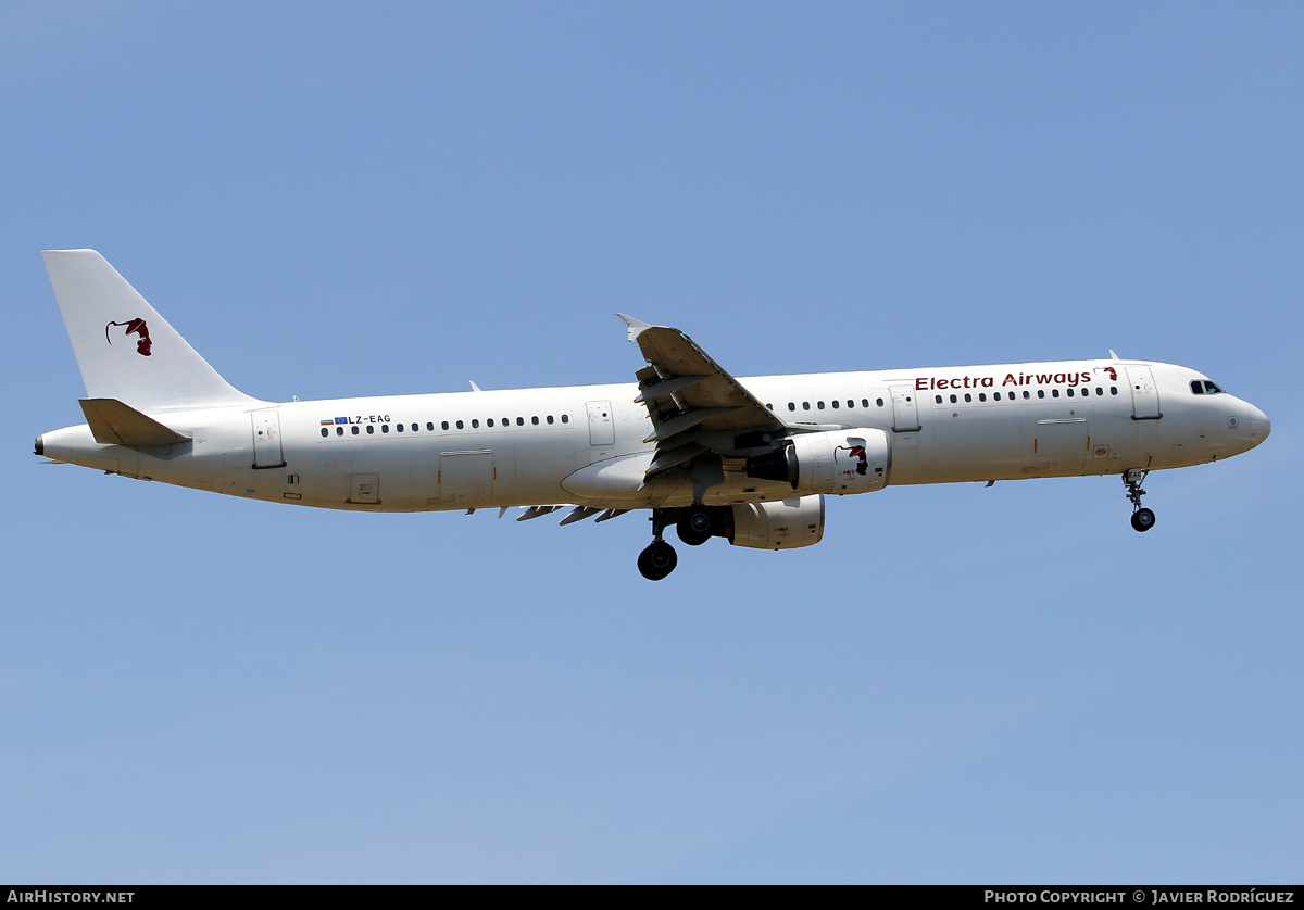 Aircraft Photo of LZ-EAG | Airbus A321-111 | Electra Airways | AirHistory.net #573114