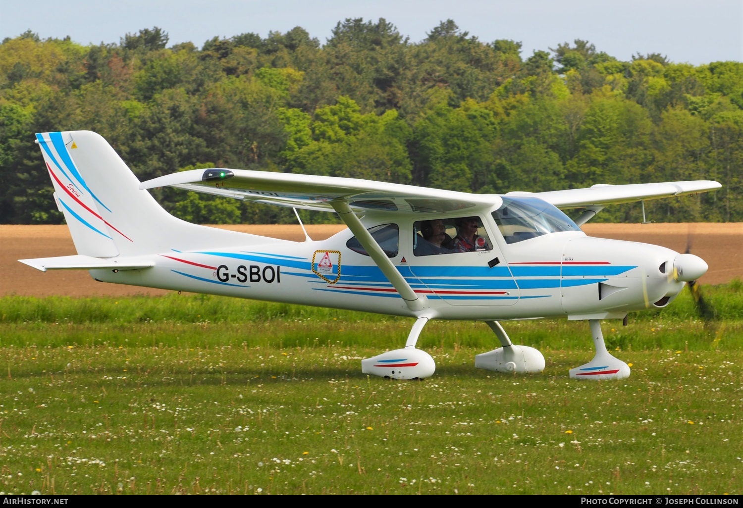 Aircraft Photo of G-SBOI | TL Ultralight TL-3000 Sirius | AirHistory.net #573117