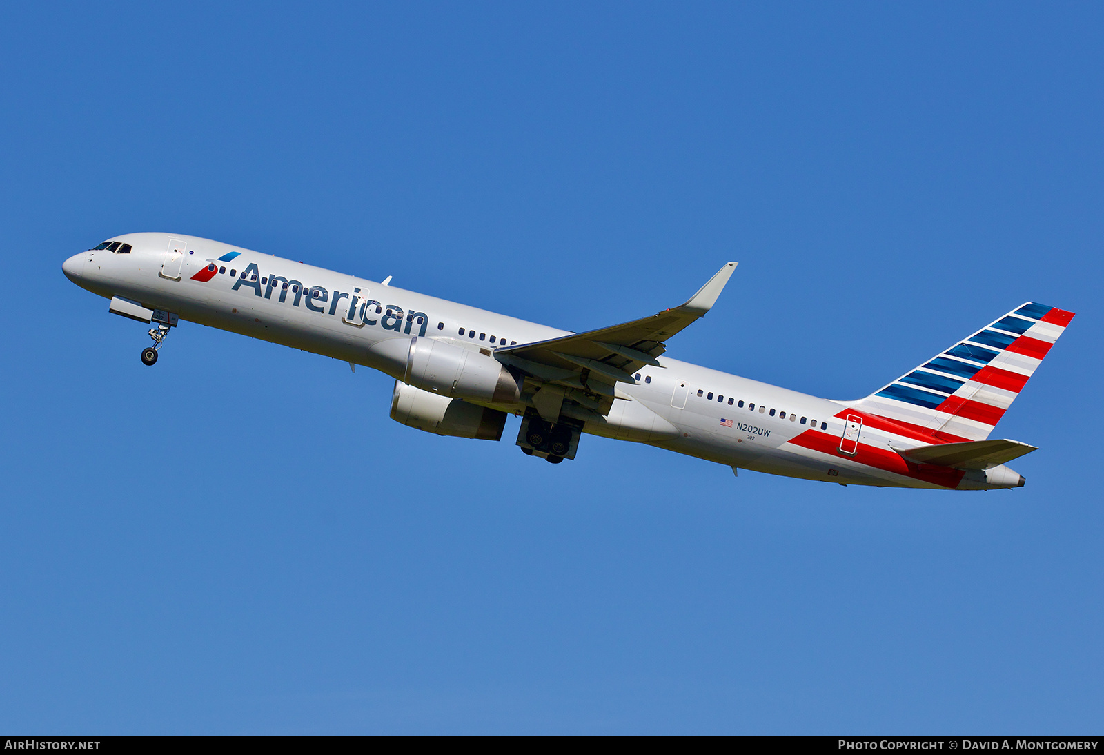 Aircraft Photo of N202UW | Boeing 757-2B7 | American Airlines | AirHistory.net #573121