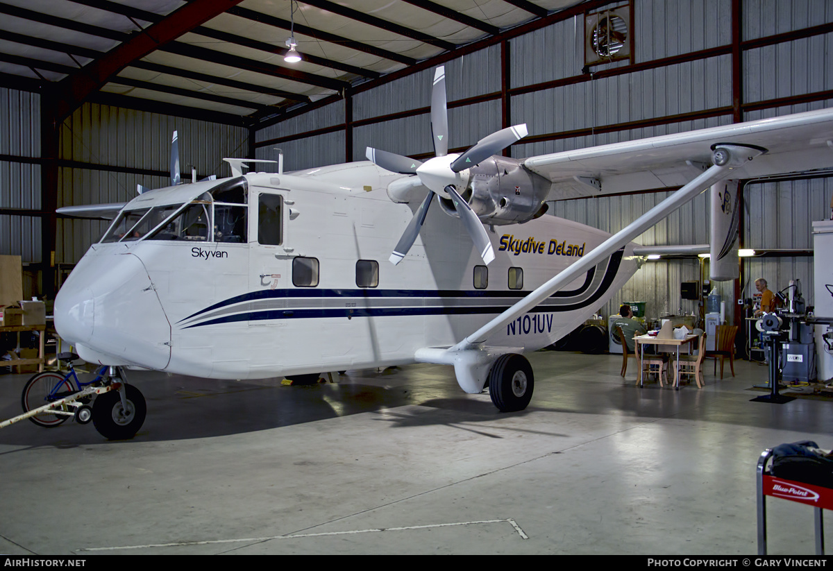 Aircraft Photo of N101UV | Short SC.7 Skyvan 3-100 | Skydive Deland | AirHistory.net #573139