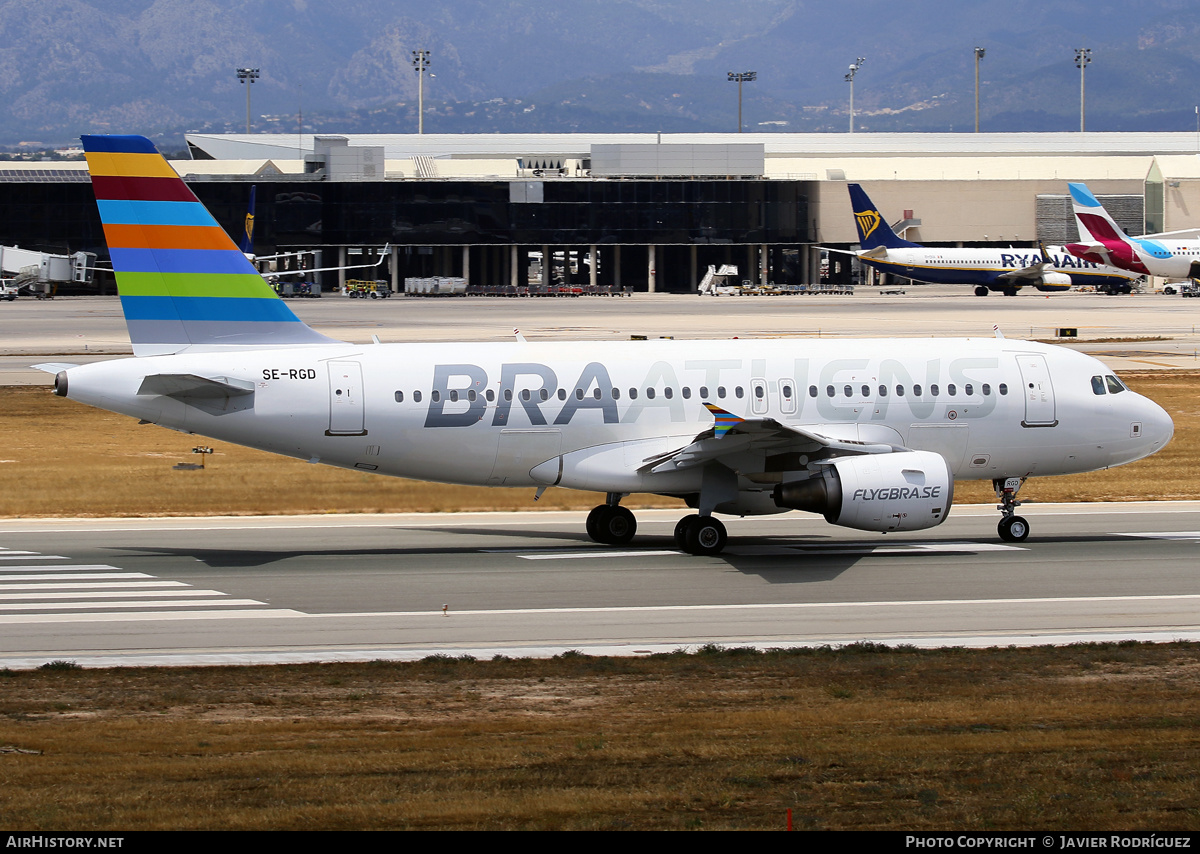 Aircraft Photo of SERGD Airbus A319112 BRA Braathens Regional
