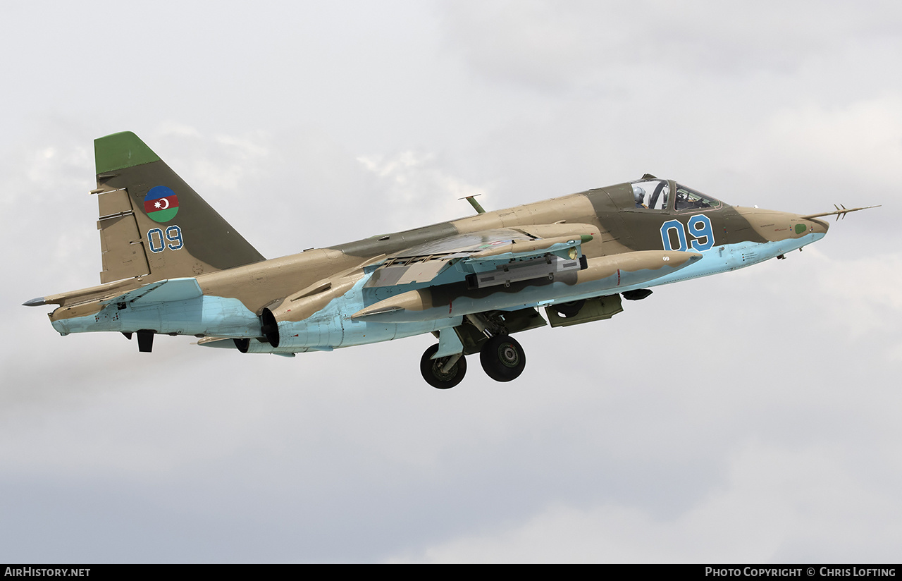 Aircraft Photo of 09 blue | Sukhoi Su-25... | Azerbaijan - Air Force | AirHistory.net #573162