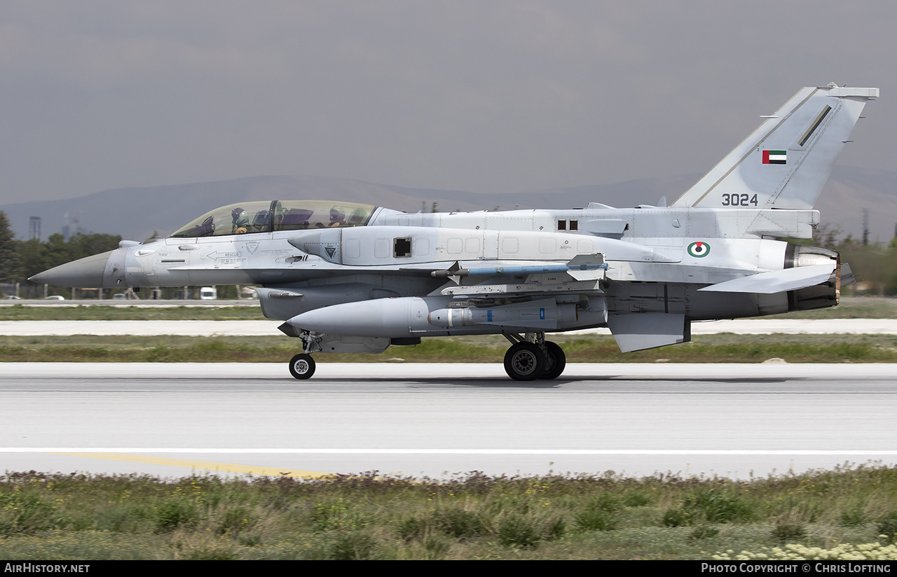 Aircraft Photo of 3024 | Lockheed Martin F-16F Desert Falcon | United Arab Emirates - Air Force | AirHistory.net #573170