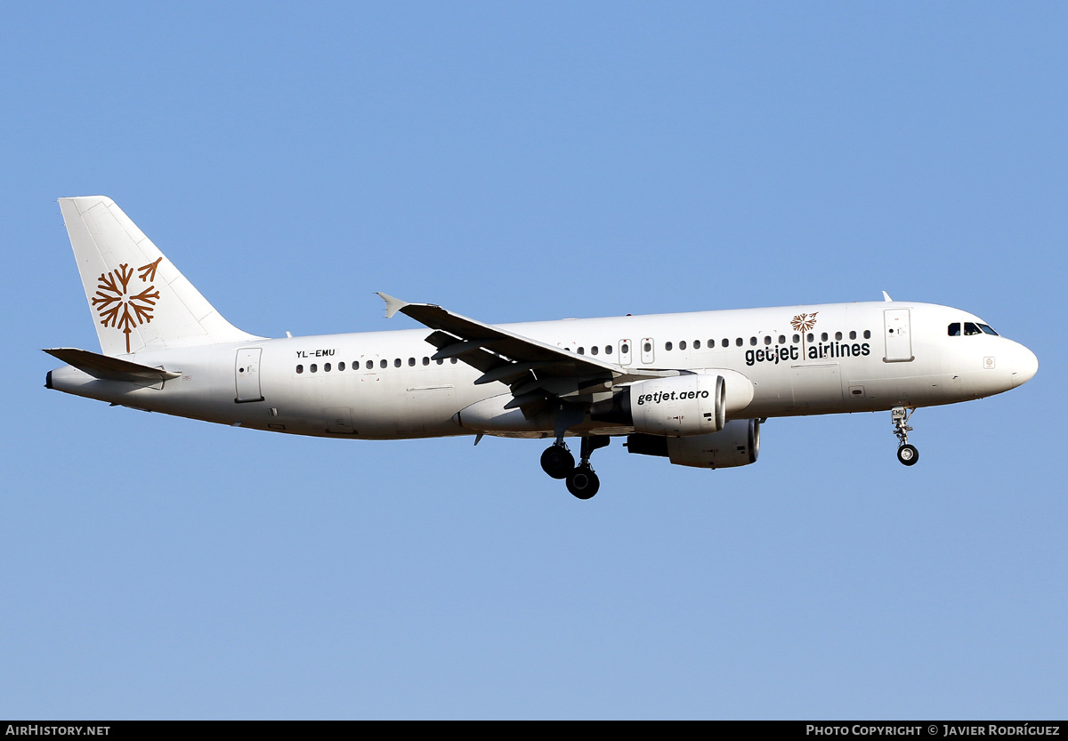 Aircraft Photo of LY-EMU | Airbus A320-233 | GetJet Airlines | AirHistory.net #573171