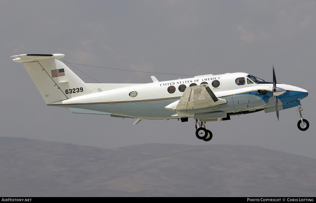 Aircraft Photo of 76-3239 / 63239 | Beech C-12C Huron | USA - Air Force | AirHistory.net #573173
