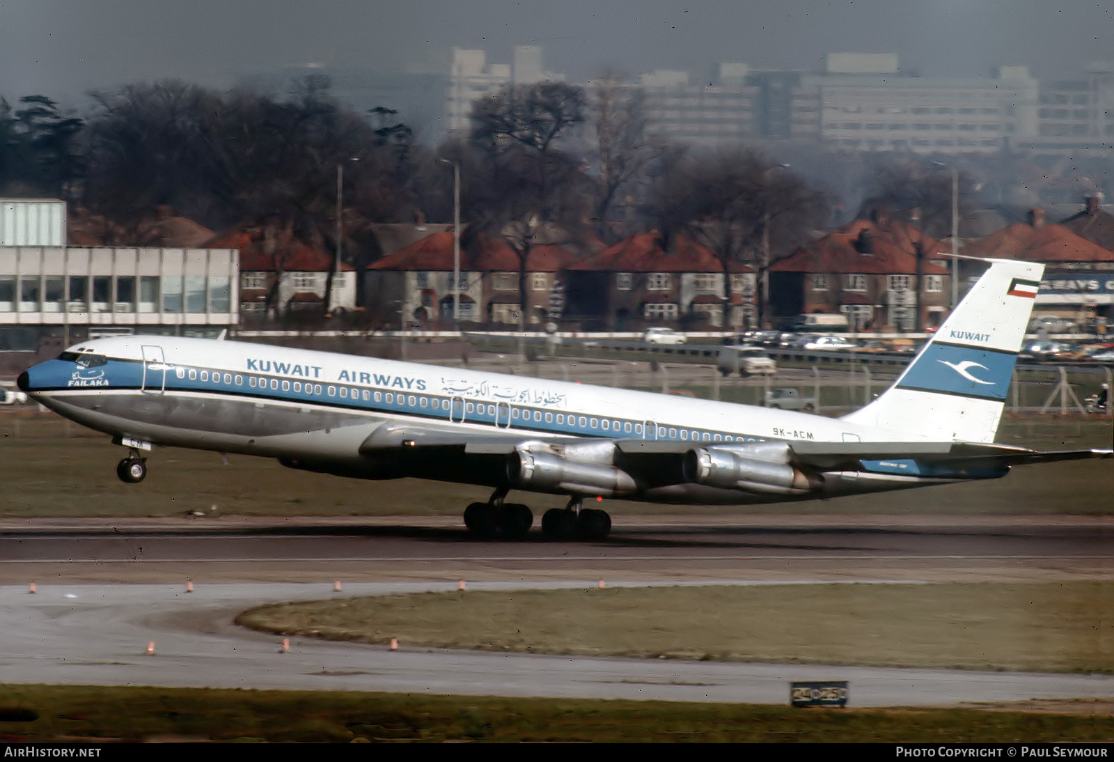 Aircraft Photo of 9K-ACM | Boeing 707-369C | Kuwait Airways | AirHistory.net #573178