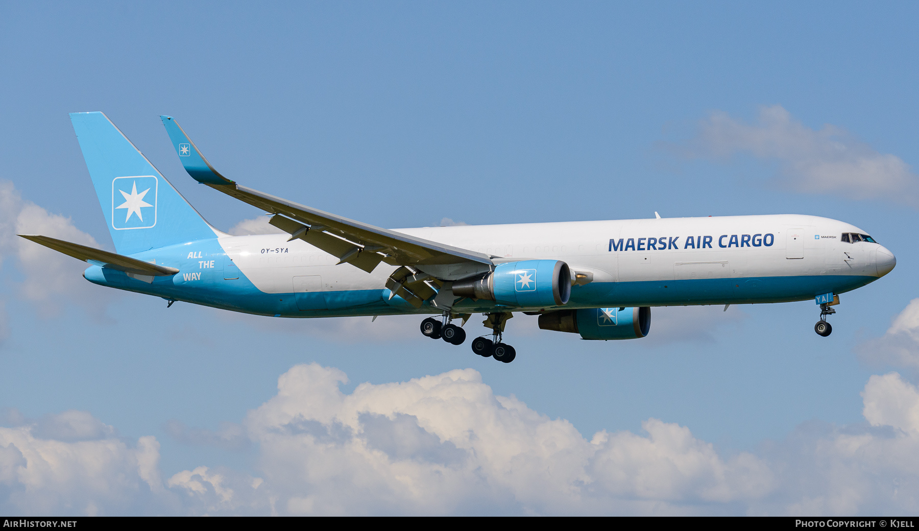 Aircraft Photo of OY-SYA | Boeing 767-3P6/ER(BDSF) | Maersk Air Cargo | AirHistory.net #573206