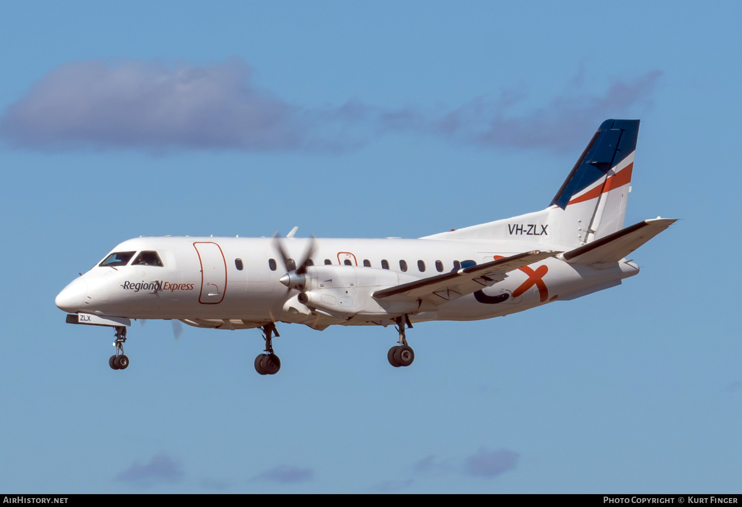 Aircraft Photo of VH-ZLX | Saab 340B | REX - Regional Express | AirHistory.net #573207
