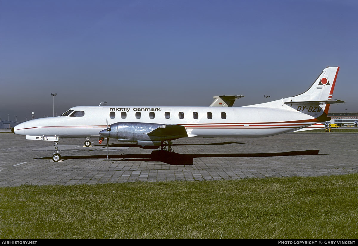 Aircraft Photo of OY-BZW | Swearingen SA-226TC Metro II | Midtfly | AirHistory.net #573213