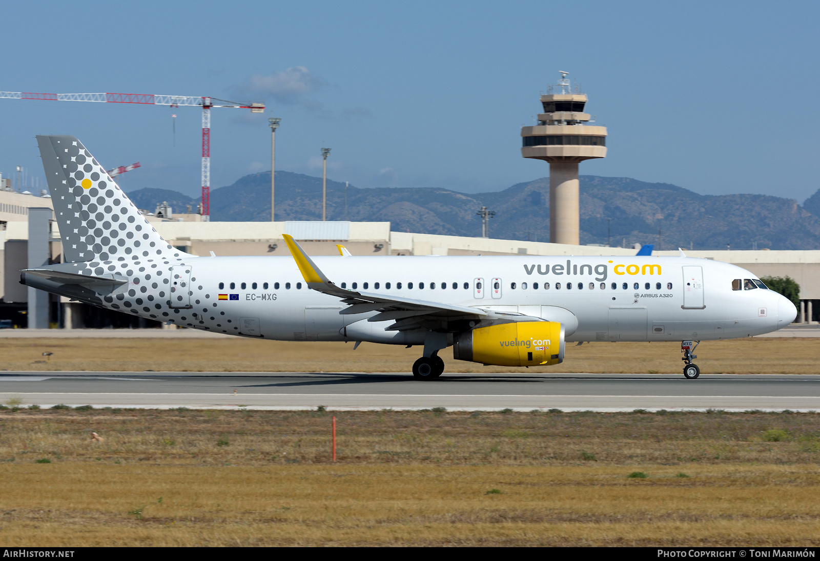 Aircraft Photo of EC-MXG | Airbus A320-232 | Vueling Airlines | AirHistory.net #573225