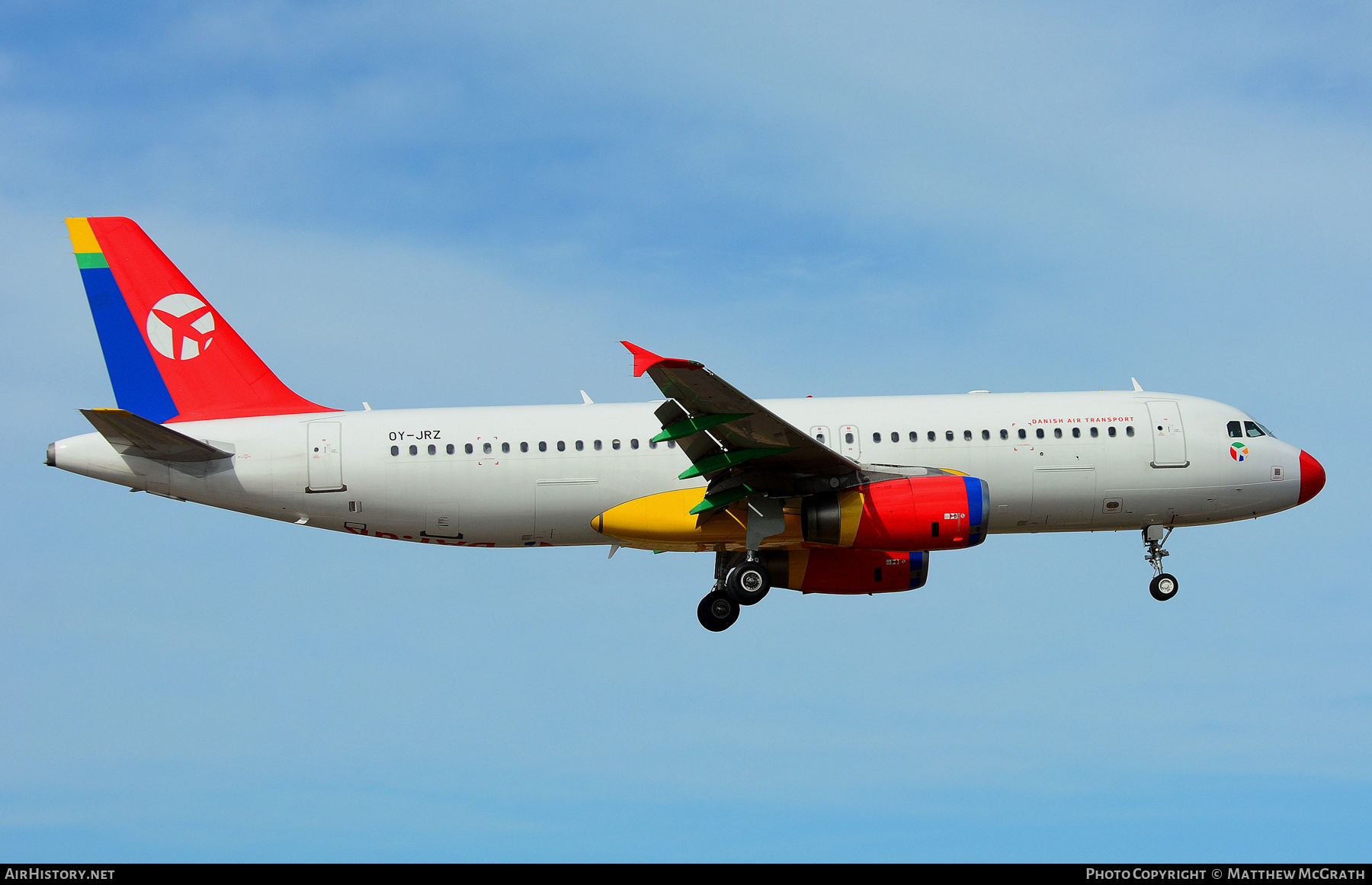 Aircraft Photo of OY-JRZ | Airbus A320-233 | Danish Air Transport - DAT | AirHistory.net #573266