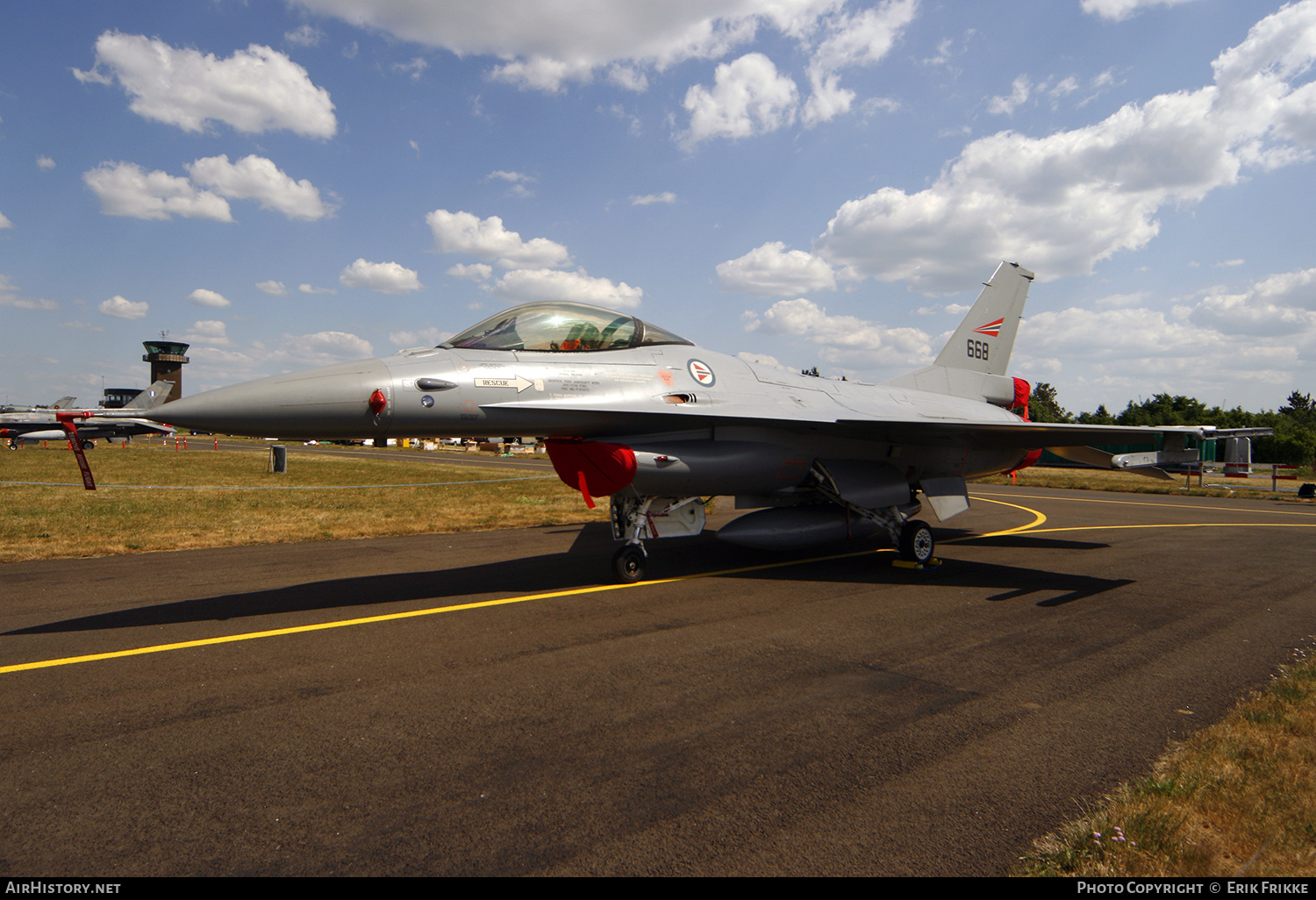 Aircraft Photo of 668 | General Dynamics F-16AM Fighting Falcon | Norway - Air Force | AirHistory.net #573284