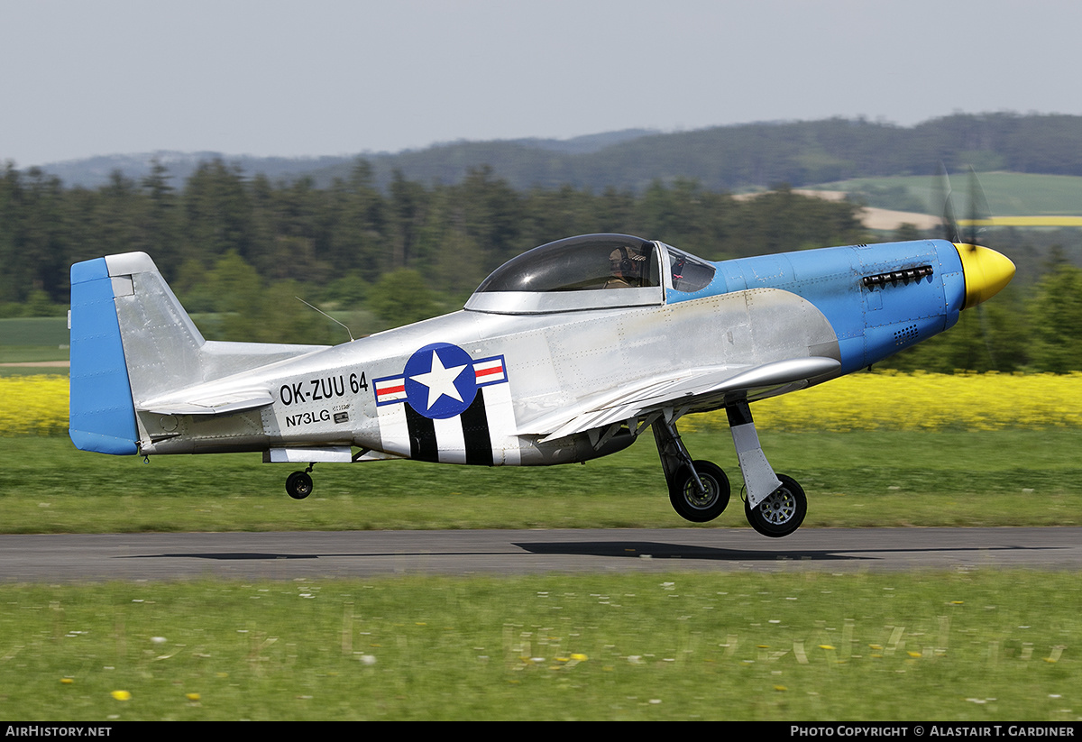 Aircraft Photo of OK-ZUU 64 / N73LG | Titan T-51 Mustang | USA - Air Force | AirHistory.net #573297