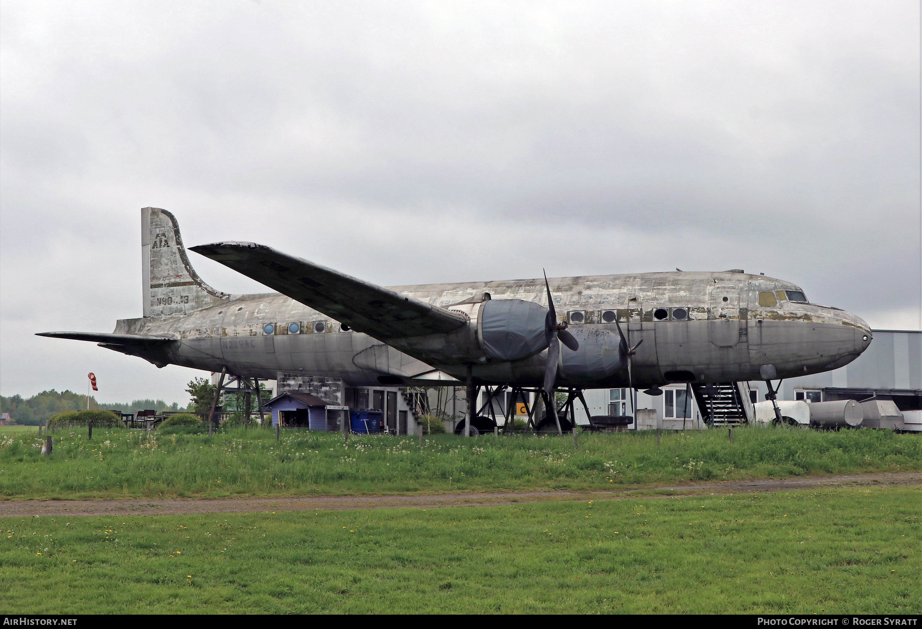 Aircraft Photo of N2894C / N90443 | Douglas C-54A Skymaster | Trans Atlantic Airlines | AirHistory.net #573307