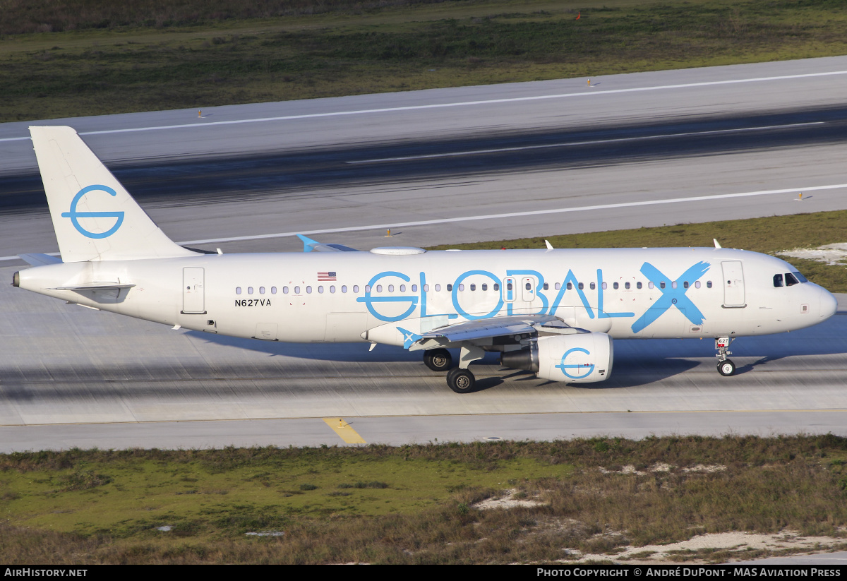 Aircraft Photo of N627VA | Airbus A320-214 | GlobalX | AirHistory.net #573312