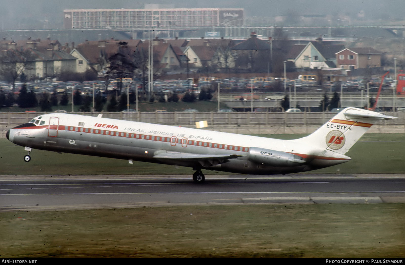 Aircraft Photo of EC-BYF | McDonnell Douglas DC-9-32 | Iberia | AirHistory.net #573320
