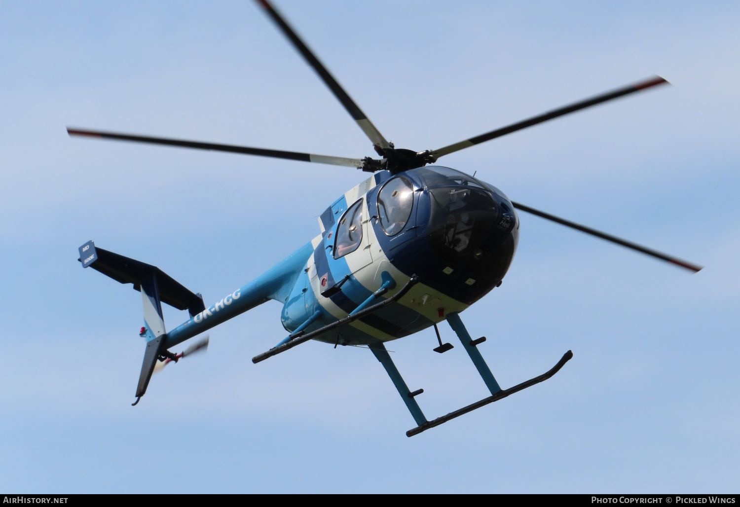 Aircraft Photo of OK-HCC | McDonnell Douglas MD-500E (369E) | AirHistory.net #573322