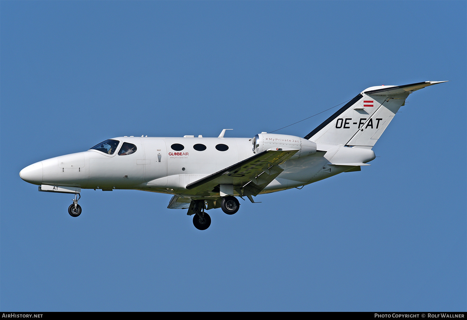 Aircraft Photo of OE-FAT | Cessna 510 Citation Mustang | GlobeAir | AirHistory.net #573332