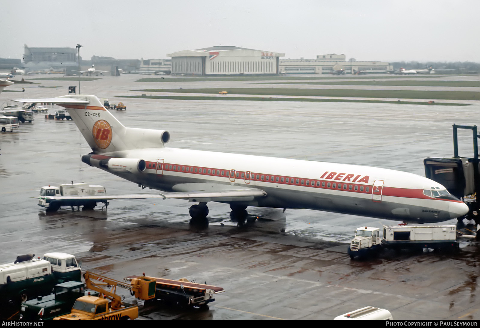 Aircraft Photo of EC-CBK | Boeing 727-256/Adv | Iberia | AirHistory.net #573363
