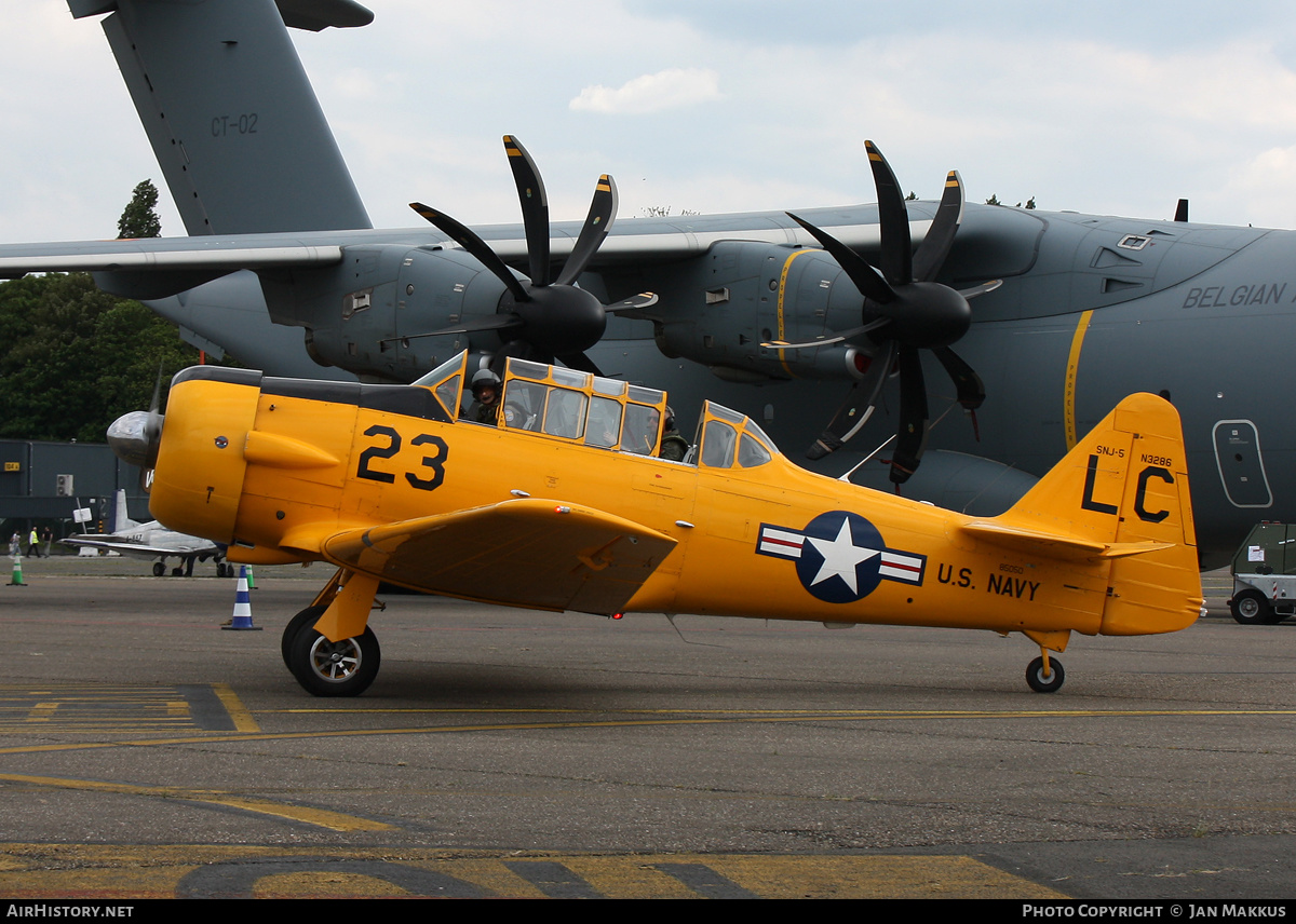 Aircraft Photo of N3286 / 85050 | North American SNJ-5 Texan | USA - Navy | AirHistory.net #573375