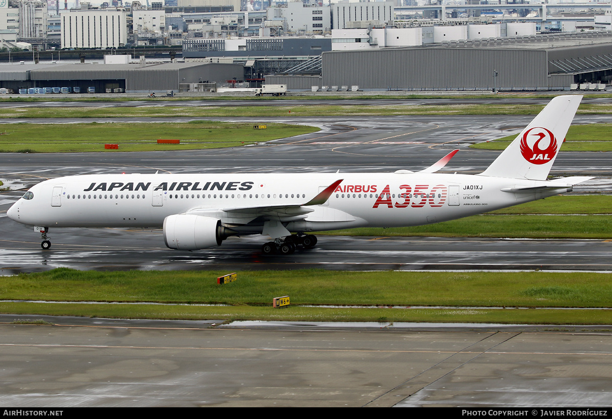 Aircraft Photo of JA01XJ | Airbus A350-941 | Japan Airlines - JAL | AirHistory.net #573382