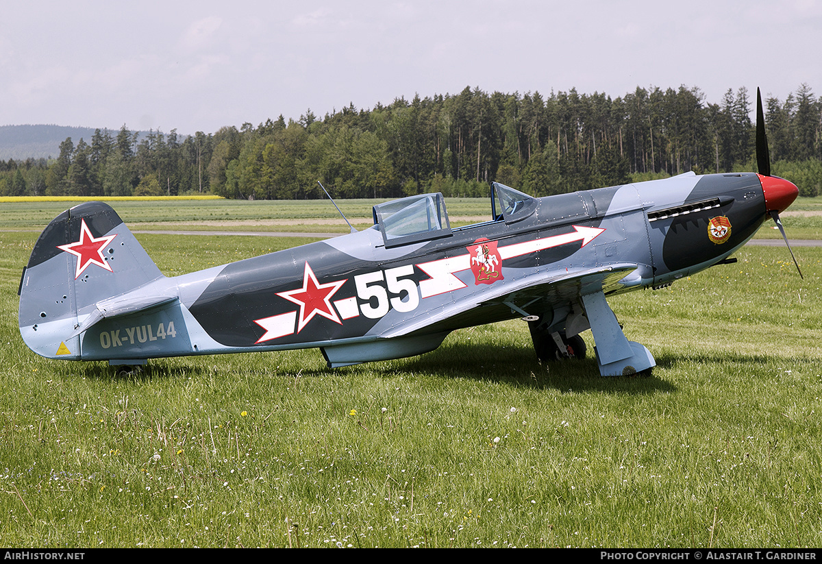 Aircraft Photo of OK-YUL44 / 55 | Bábovka Yak-3UL Replica | Soviet Union - Air Force | AirHistory.net #573404