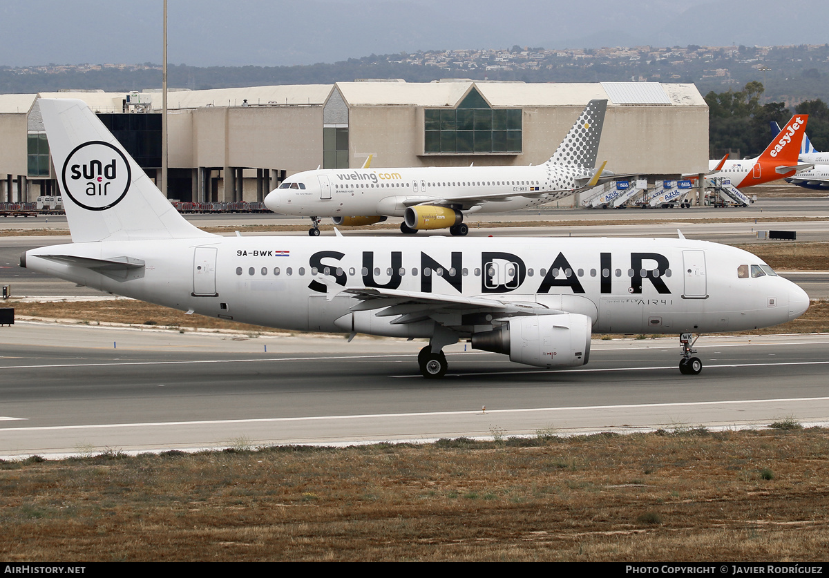 Aircraft Photo of 9A-BWK | Airbus A319-112 | Sundair | AirHistory.net #573409