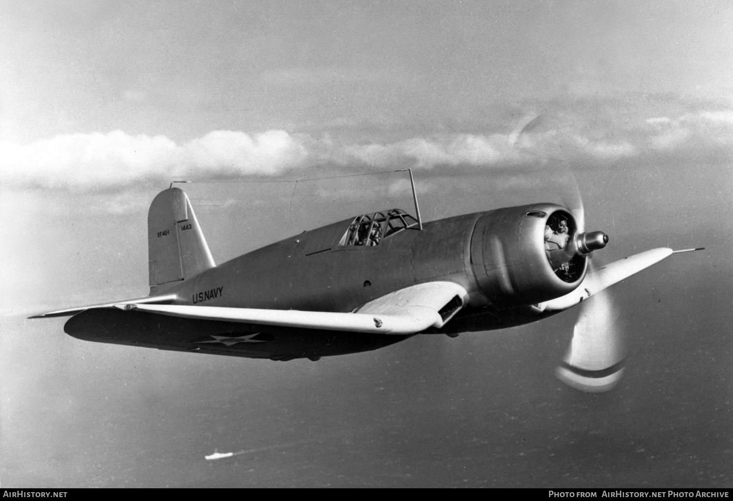 Aircraft Photo of 1443 | Vought XF4U-1 Corsair | USA - Navy | AirHistory.net #573423