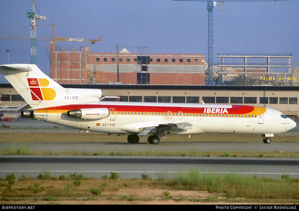 Aircraft Photo of EC-CIE | Boeing 727-256/Adv | Iberia | AirHistory.net #573431