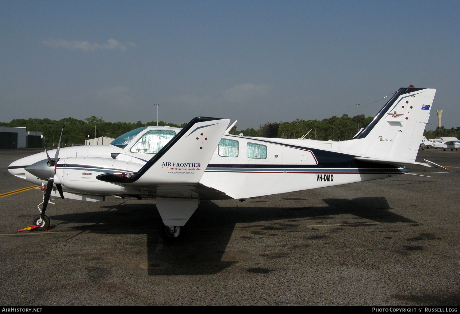 Aircraft Photo of VH-DMD | Beech 58 Baron | Air Frontier | AirHistory.net #573447