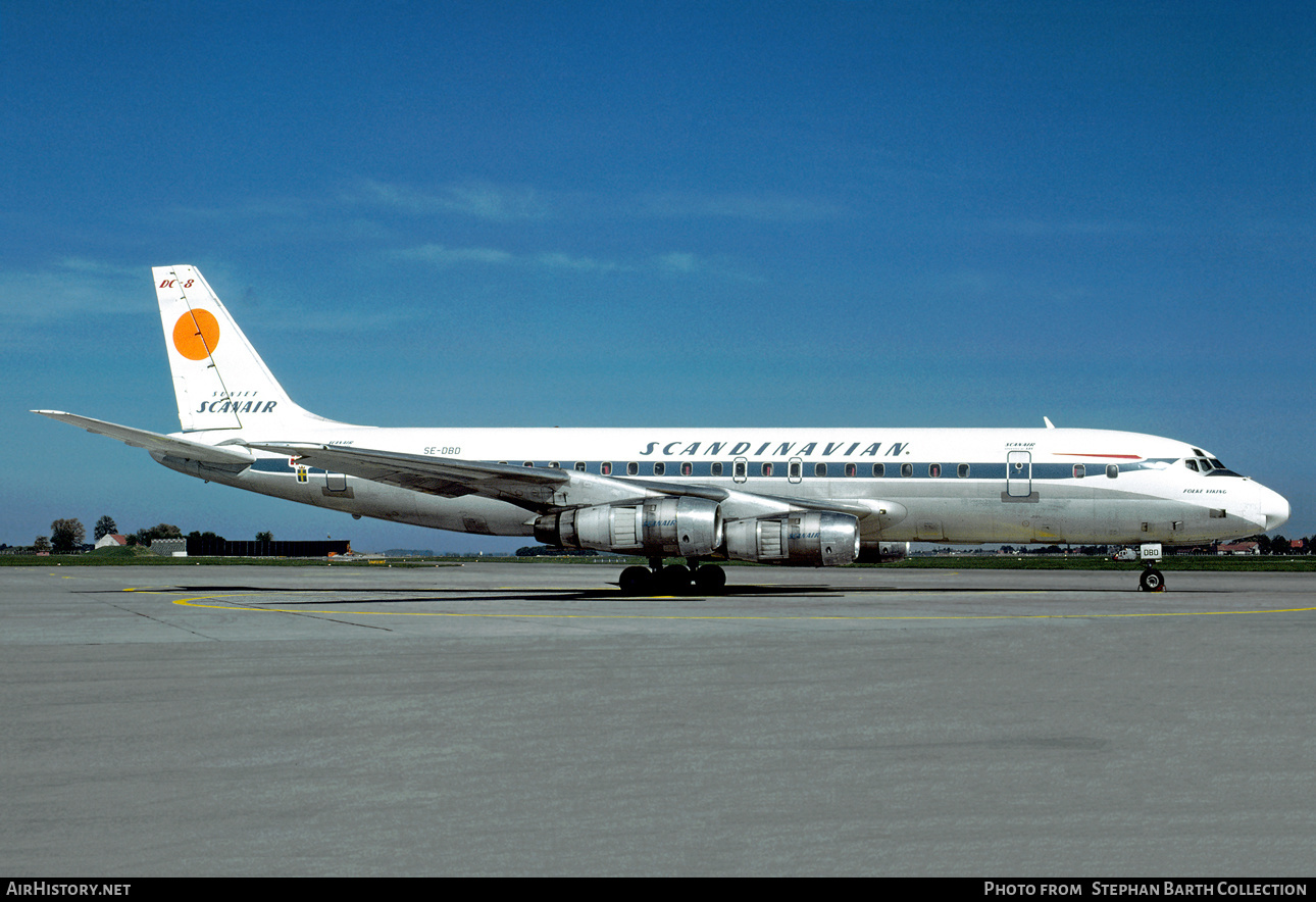 Aircraft Photo of SE-DBD | Douglas DC-8-55 | Scandinavian Airlines - SAS | AirHistory.net #573450
