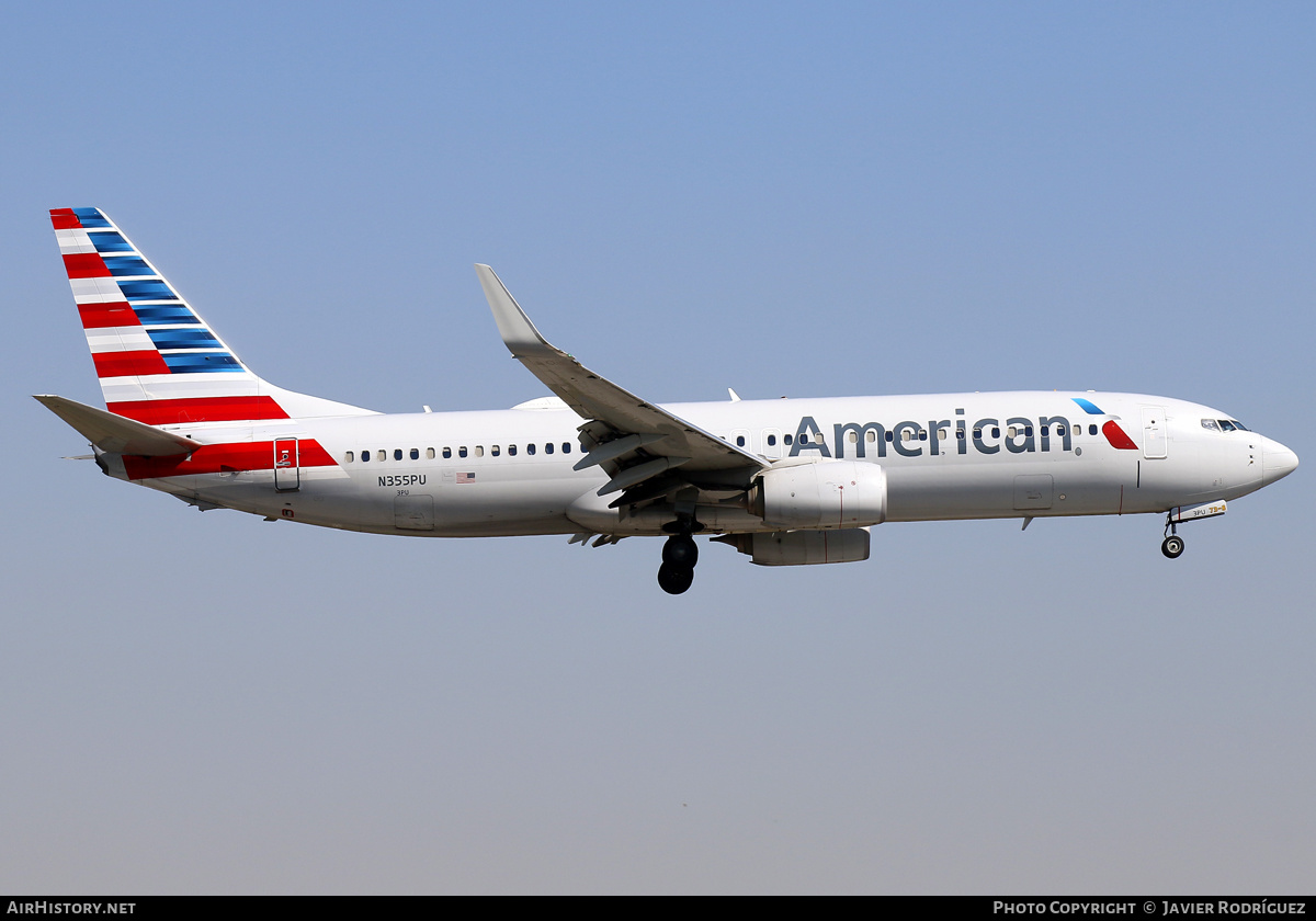 Aircraft Photo of N355PU | Boeing 737-823 | American Airlines | AirHistory.net #573460