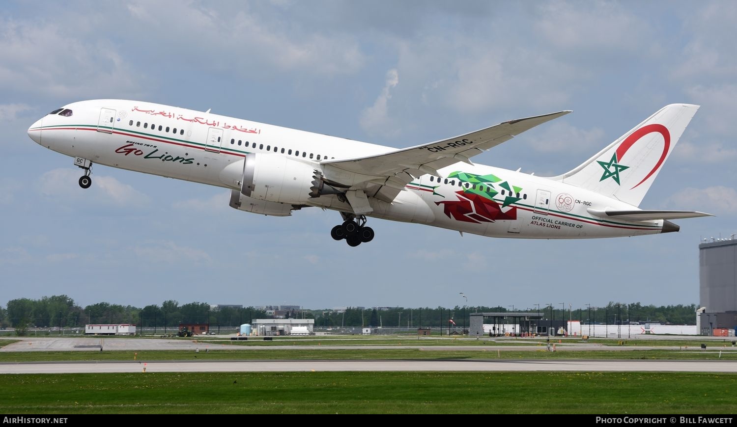 Aircraft Photo of CN-RGC | Boeing 787-8 Dreamliner | Royal Air Maroc - RAM | AirHistory.net #573477