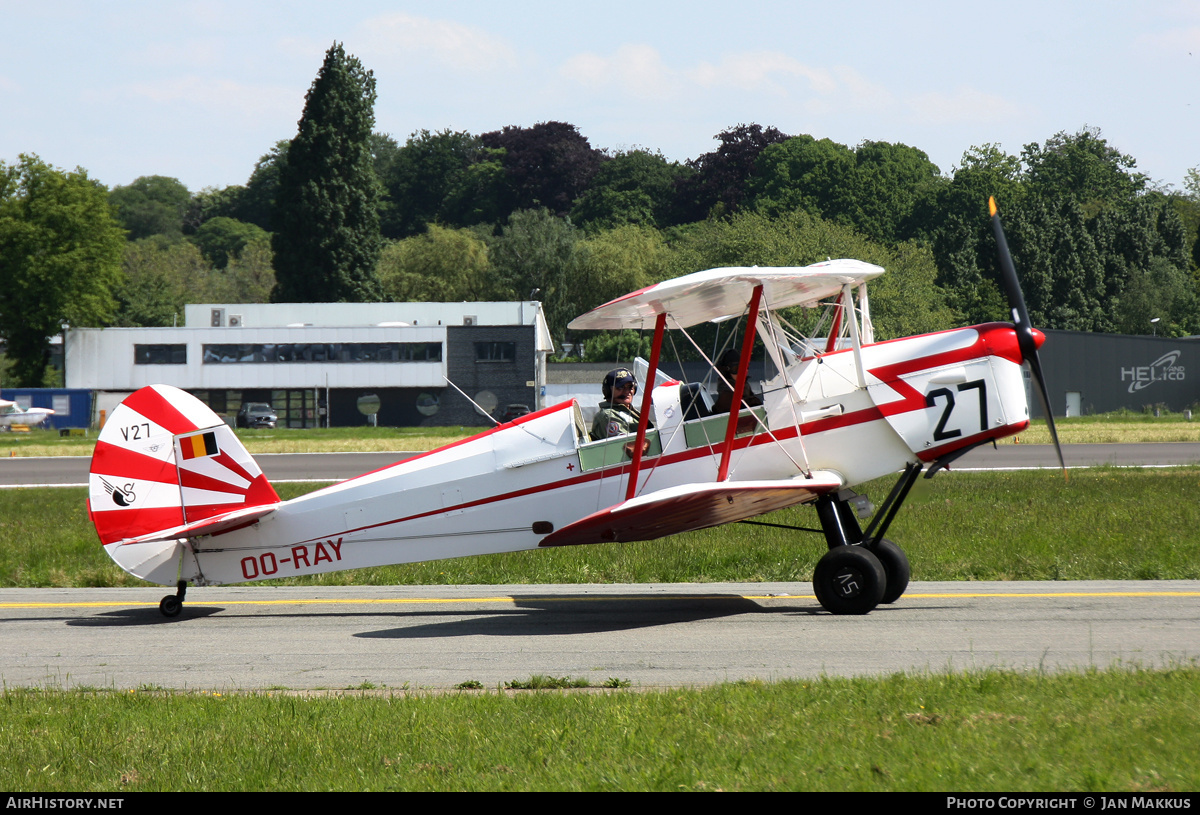 Aircraft Photo of OO-RAY / V27 | Stampe-Vertongen SV-4B | AirHistory.net #573499